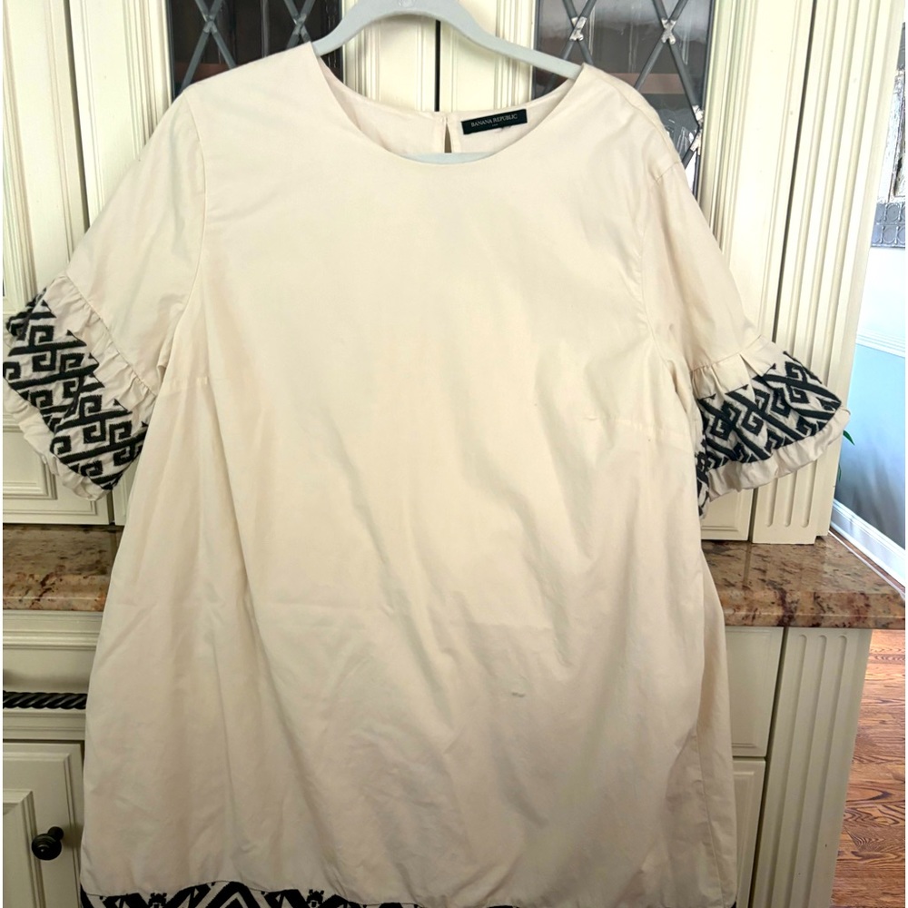 Banana Republic cotton lined dress